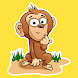 Funny Little Monkey Stickers - Androidアプリ