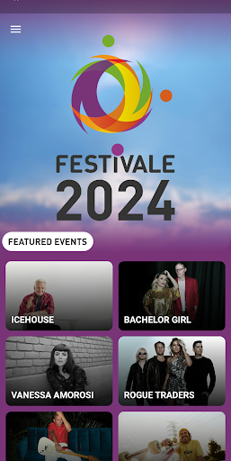 Android application Festivale screenshort