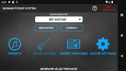 Android application Bognar Pickups screenshort