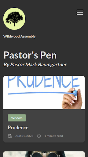 Wildwood Assembly Screen 2
