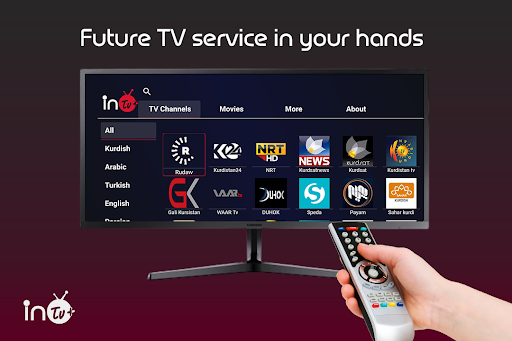 Android application InTv+ screenshort