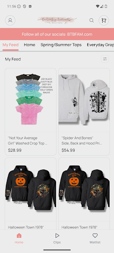 Butterfly Threads Boutique Screenshot 2 - AppWisp.com