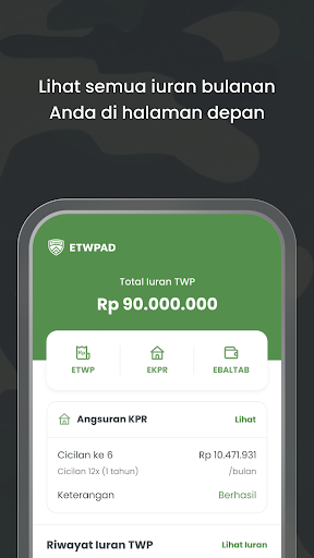 Android application ETWPAD screenshort