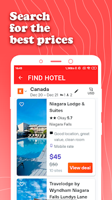 Hotels Canada: Hoteles baratosのおすすめ画像1