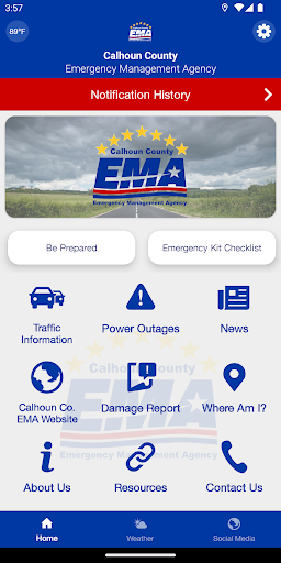 Android application Calhoun County EMA, SC screenshort