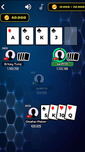POKER: Omaha Holdem Game Screen 2
