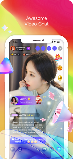 ACE LIVE - Go live Video Chat Screen 2