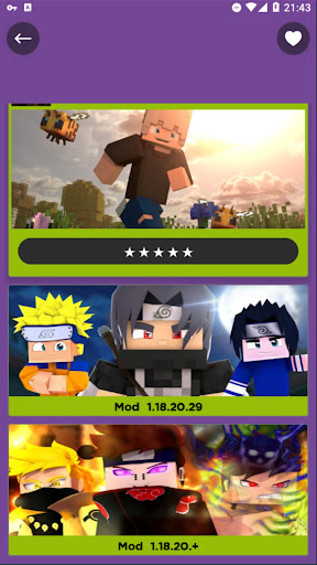 Ninja Konoha Mod For Minecraft