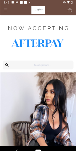 Android application Victoria's Boutique screenshort