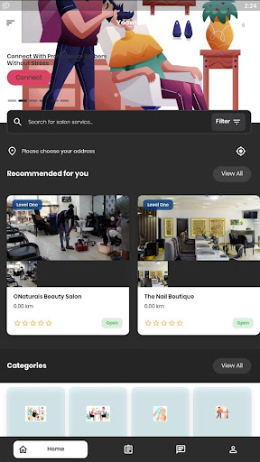Android application YoowiX Business screenshort