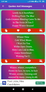 Winter Solstice:Greetings, Photo Frames,GIF Quotes 2.0.47 APK screenshots 6