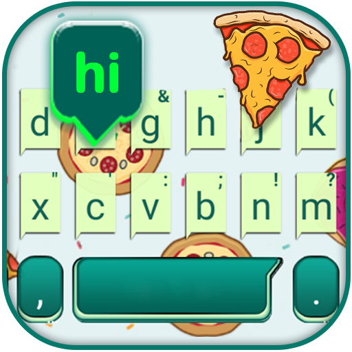 Pizza Keyboard Chat Keyboard T logo