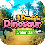 3D Dino Calender icon