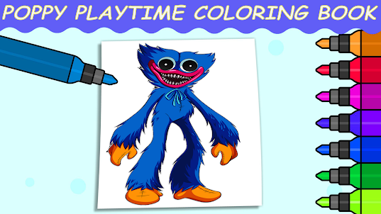 Poppy Playtime Coloring Game