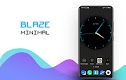 screenshot of Blaze Clock Live Wallpaper