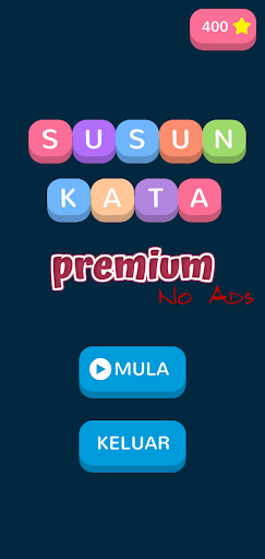 Android application Susun Kata Premium Melayu screenshort