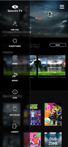 Android application Searchr.TV screenshort
