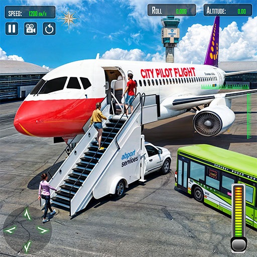 City Pilot Flight 3D Simulator logo