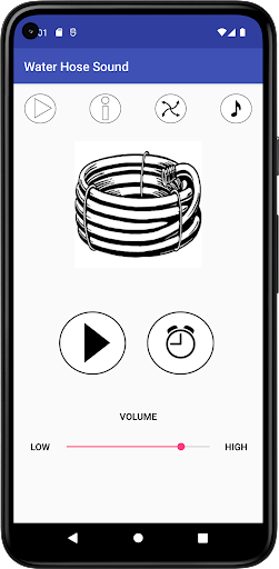 Android application Water Hose Sound screenshort