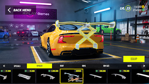 Android application ClubR: Online Car Parking Game screenshort