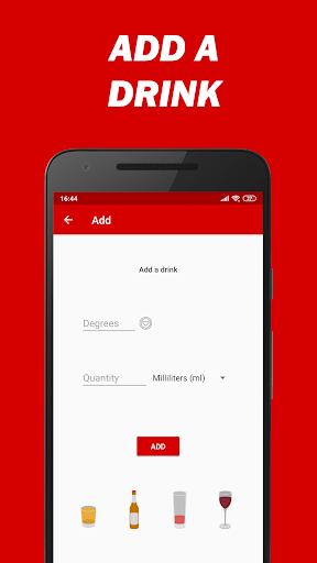 Alcohol Calculator Screen 2