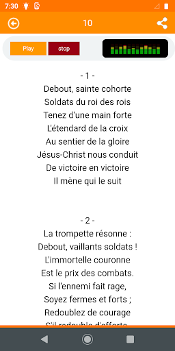 Cantiques et Hymnes Anciens Screenshot 2 - AppWisp.com