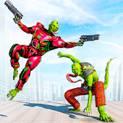 Lizard Man Robot Transformation Game – TPS Shooter