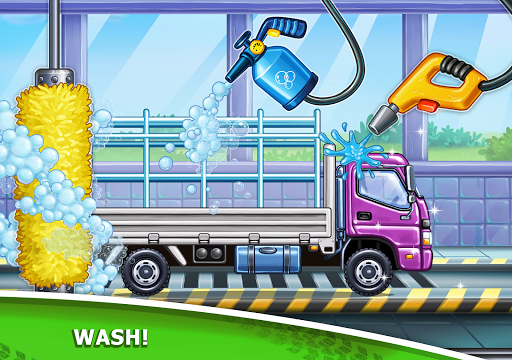 Truck games for kids - build a house, car wash 7.1.2 screenshots 9