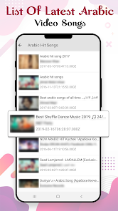 Screenshot 3 Arabic Songs : Arabic Video :  android