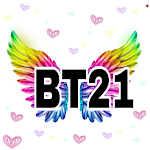 Cover Image of Download BT21 Angels BTS Stickers  APK