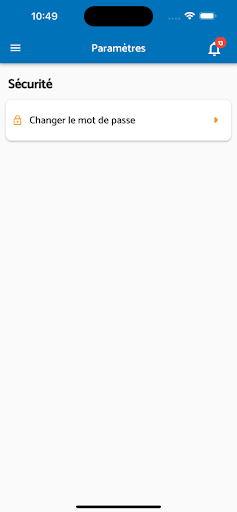 Android application Tempo screenshort