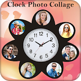 Clock Photo Collage Maker icon