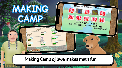 Android application Making Camp Ojibwe screenshort