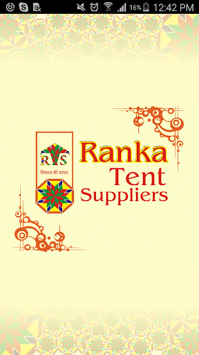 Android application Tent App screenshort