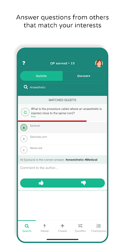 QuizIt Champion Screen 2