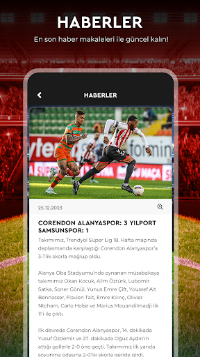 Samsunspor Screen 2