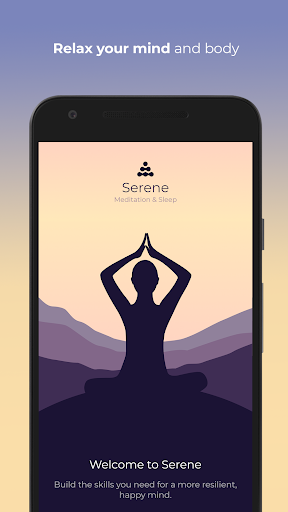 Android application Serene - Meditation & Sleep screenshort