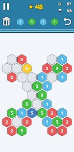 Captură de ecran Merge Number Puzzle