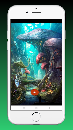 Mushroom Live Wallpaper 3D Screenshot 1 - AppWisp.com