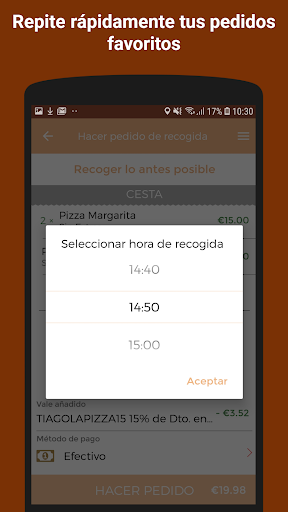 Tiago la Pizza Screen 3