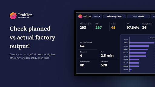 TrakTez Dashboard Screen 2