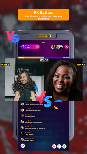 Trace: Live, PK, Chat & Agency Screen 2
