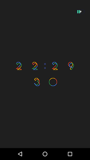 MD Clock Screen 2