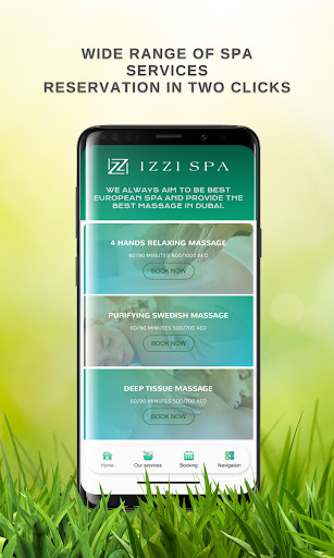 IZZI SPA Screen 3