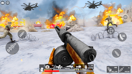 WW Shooter: 槍戰遊戲- 战争现代