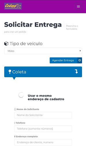 Cedepp - Cliente Screen 2