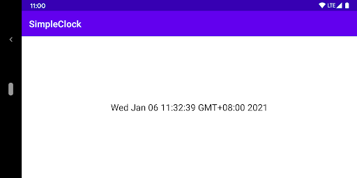 SimpleClock Screen 3