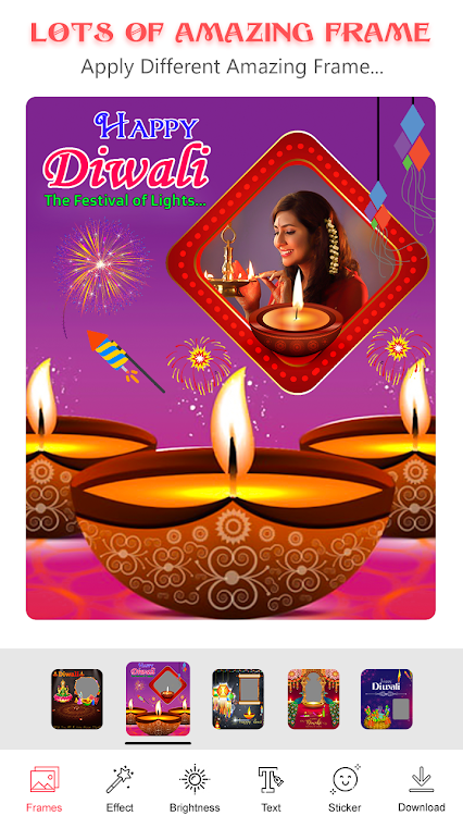 Diwali Photo Frame - 1.5 - (Android)