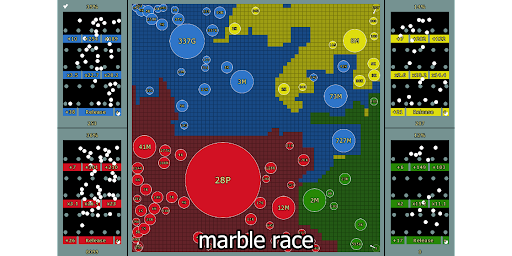 Android application Marble Race and Territory War screenshort