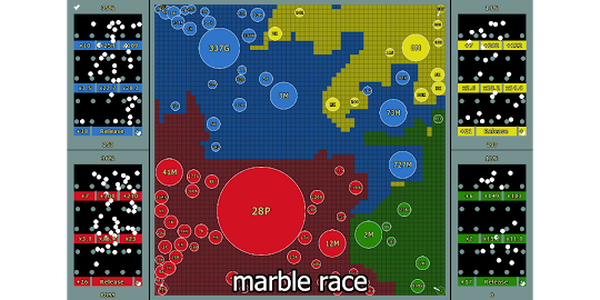 Marble Race and Territory War